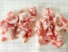 『豚しゃぶとレタスの小鍋』の作り方の画像