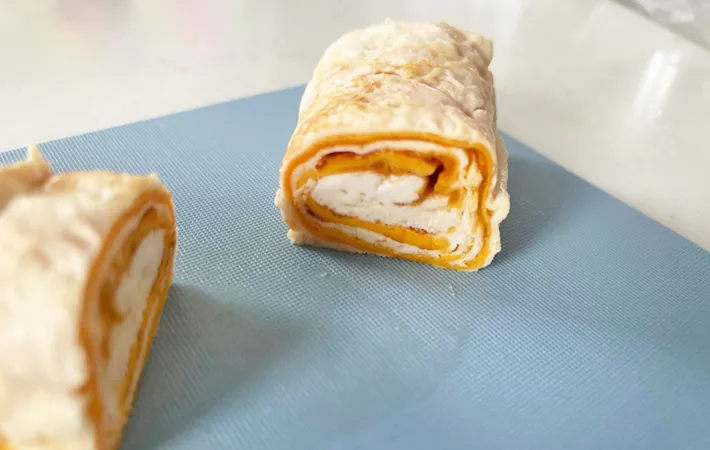 『うずまき玉子焼き』の完成写真（撮影：エニママ）