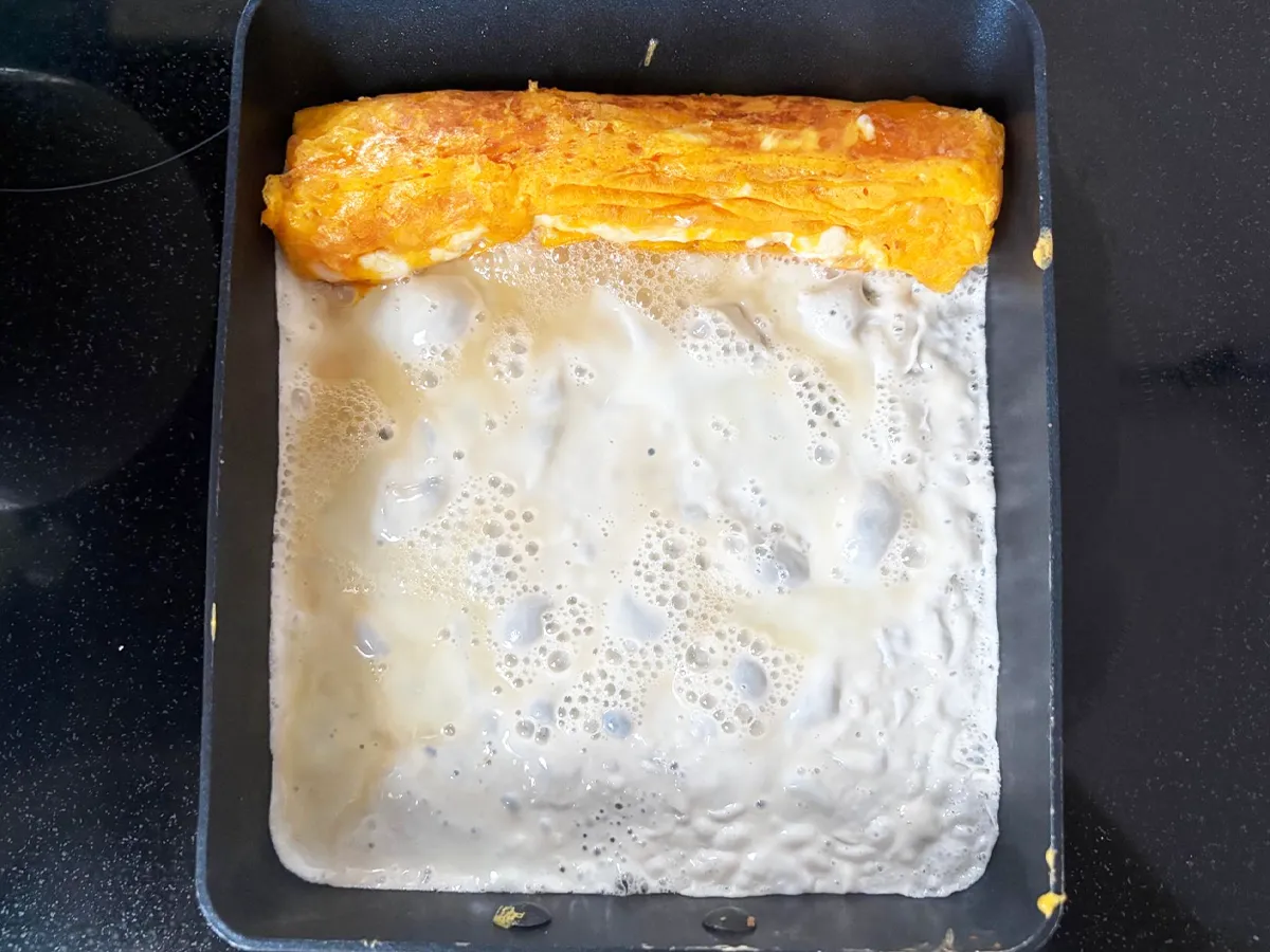 うずまき玉子焼きの写真（撮影：エニママ）