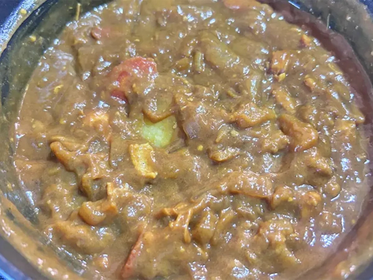 『焼き芋カレー』の作り方の画像(撮影:エニママ)