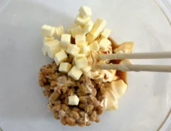 洋風納豆丼の写真(撮影:エニママ)