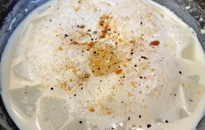 『大根のミルクチーズ焼き』を作る写真（撮影：エニママ）