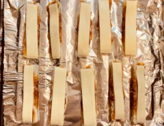 ちくわのピーナッツバター焼きの写真（撮影：エニママ）