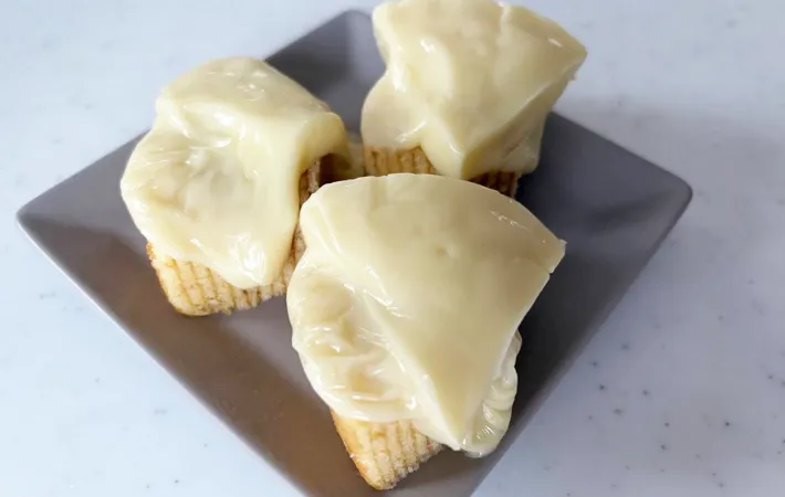 『6Pバウムクーヘン』の完成写真（撮影：エニママ）