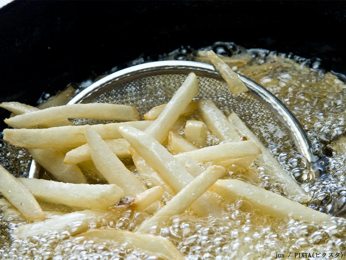 フライドポテトの写真