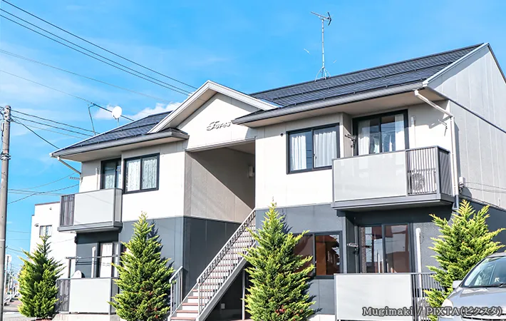 アパートの写真