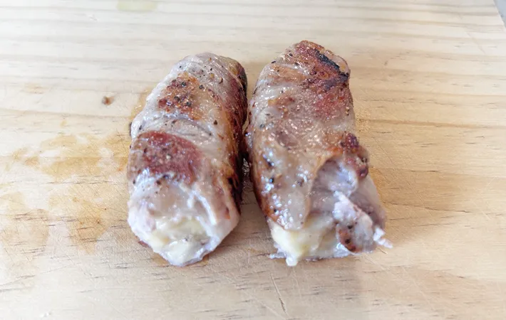 『バナナの肉巻き』の完成写真（撮影：エニママ）