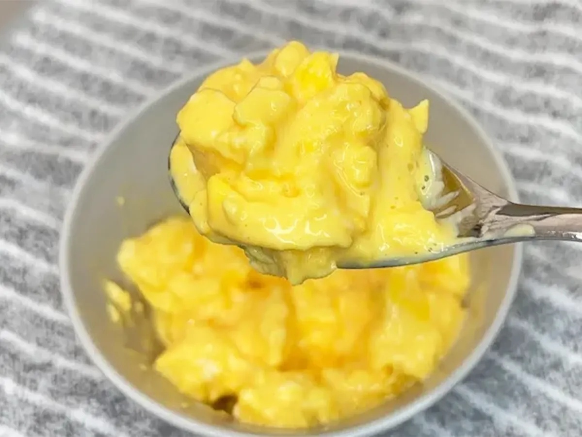 スクランブルエッグの写真（撮影：キジカク）