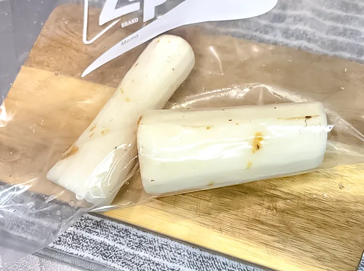 ジッパーつき保存袋に入れる写真（撮影：キジカク）