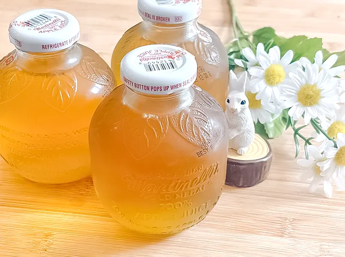 『マルティネリ アップルジュース』の写真（撮影：キジカク）