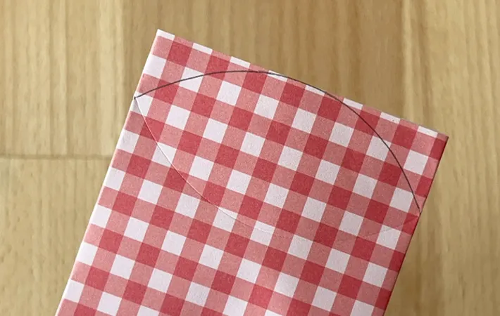 ギフトボックス作りの手順写真（撮影：grapeライフハック編集部）