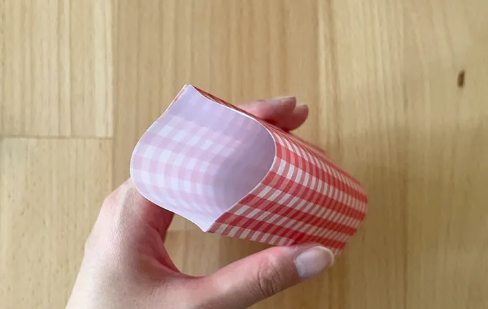 ギフトボックス作りの手順写真（撮影：grapeライフハック編集部）