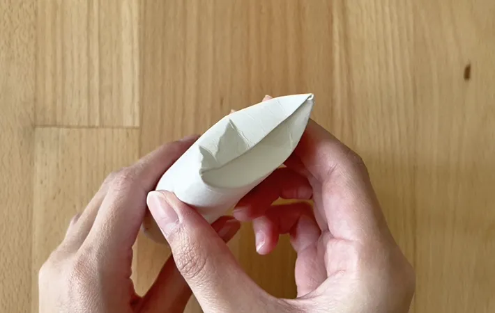 ギフトボックス作りの手順写真（撮影：grapeライフハック編集部）