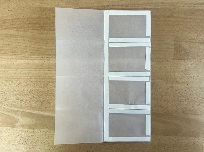 トレーシングペーパーの写真（撮影：grapeライフハック編集部）