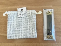 巾着袋の写真（撮影：grapeライフハック編集部）