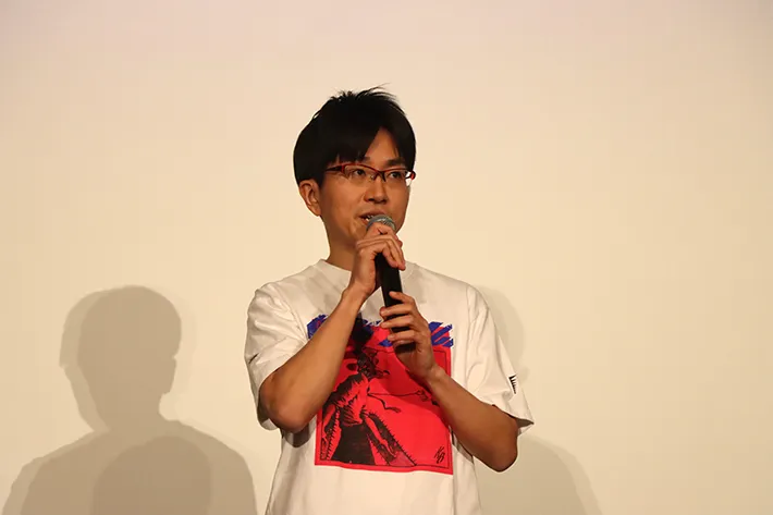 吉原達矢監督の写真（撮影:grape編集部）