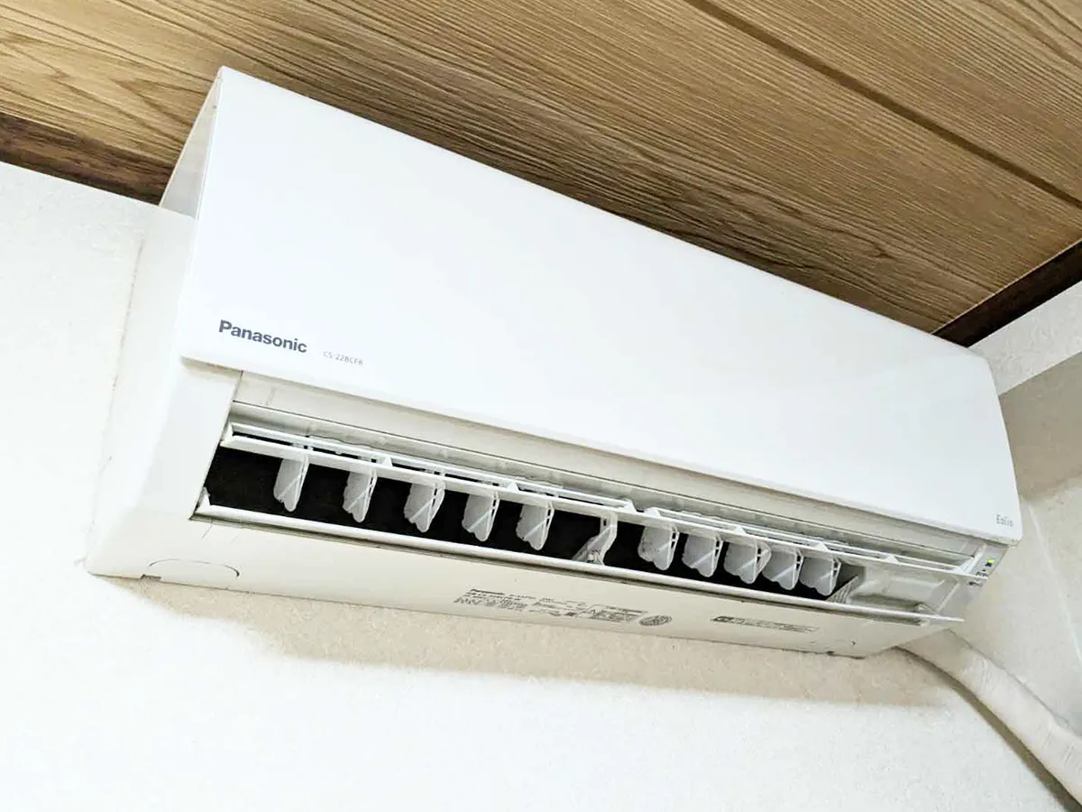 エアコンの室内機の写真