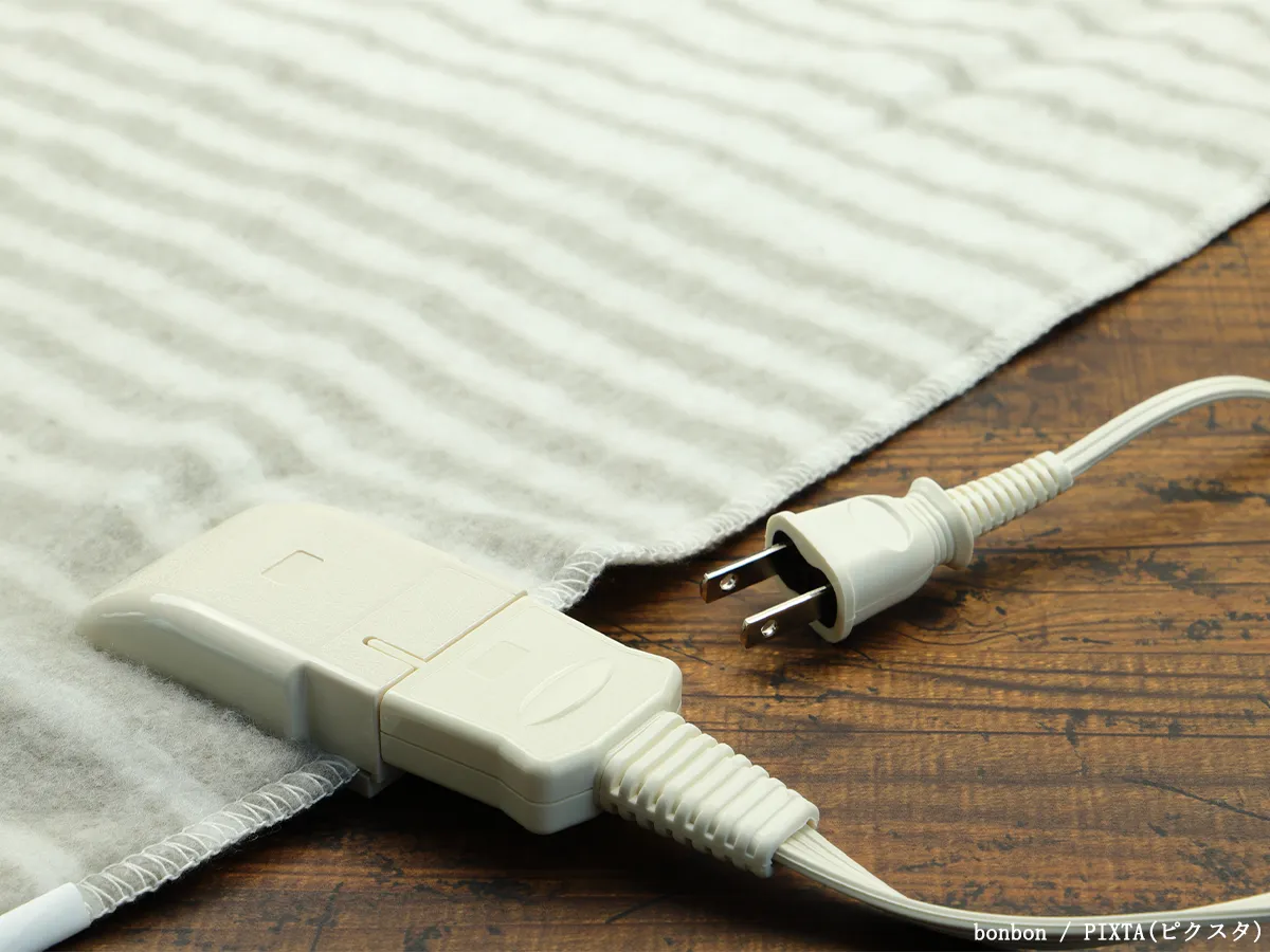 電気毛布の写真