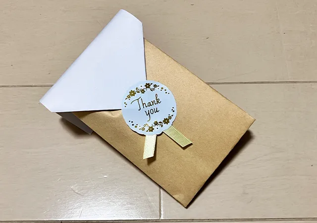 茶封筒（撮影：grapeライフハック編集部）