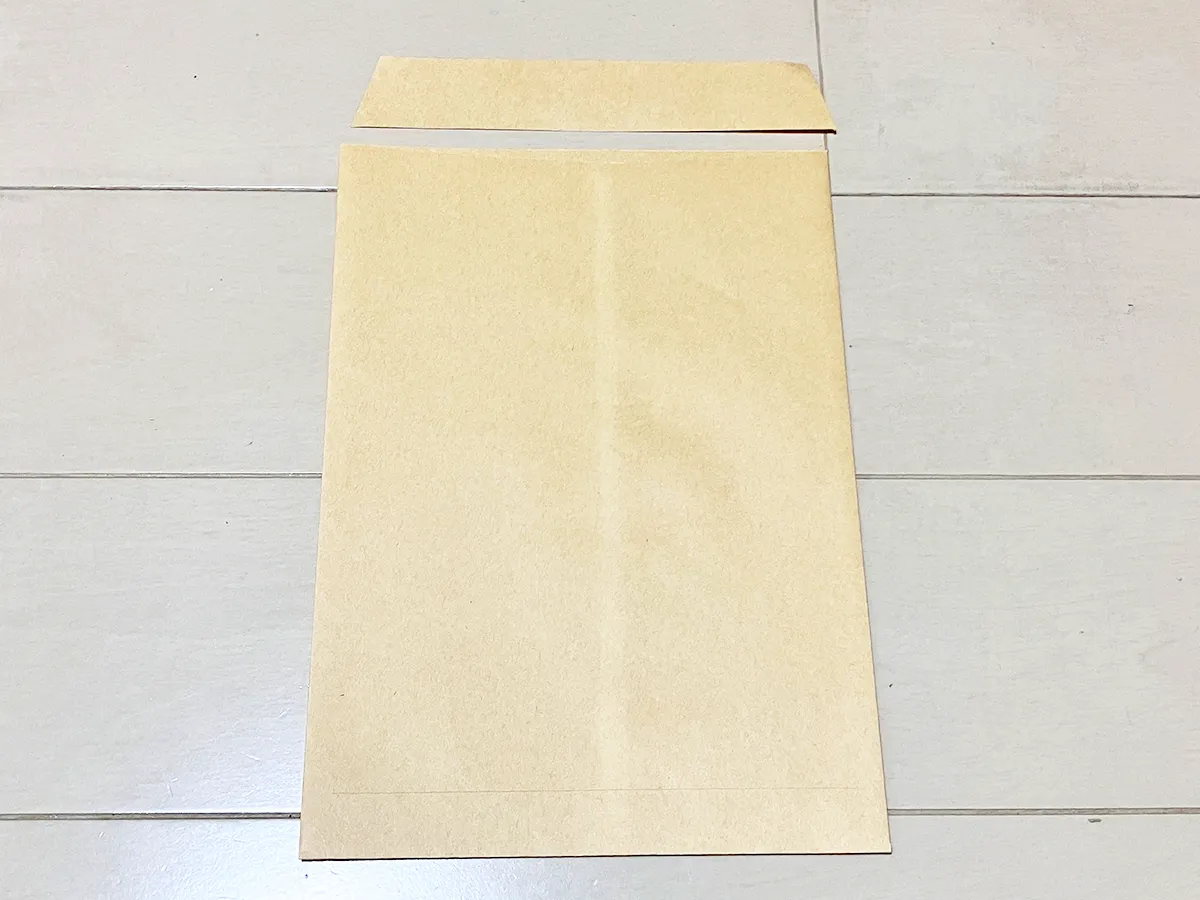 茶封筒(撮影:grapeライフハック編集部)