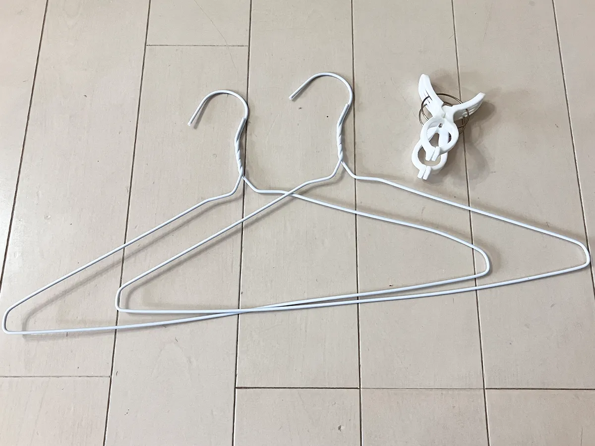 ハンガー(撮影:grapeライフハック編集部)