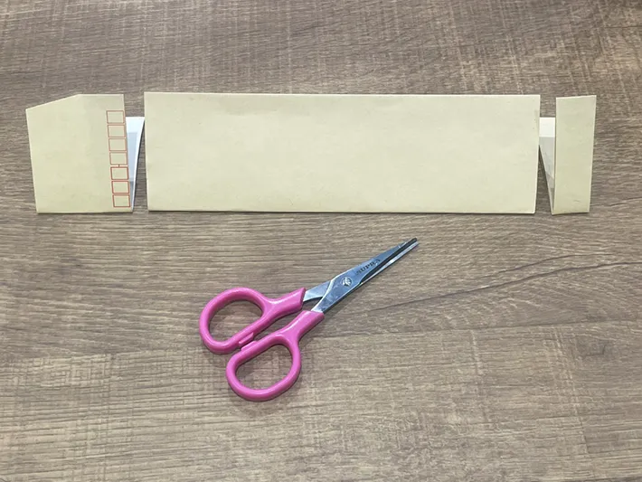 茶封筒の写真（撮影：grapeライフハック編集部）