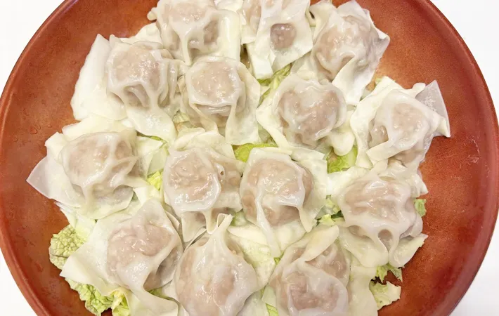 『レンチンシュウマイ』の完成写真（撮影：エニママ）