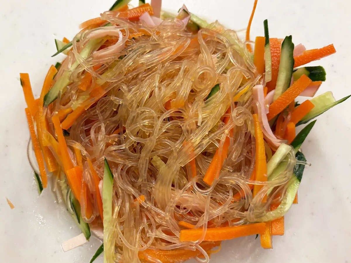 春雨サラダの写真（撮影：エニママ）