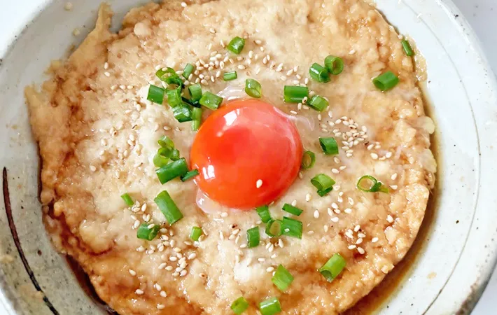 『ふんわりとろとろ レンチンつくね』の完成写真（撮影：エニママ）