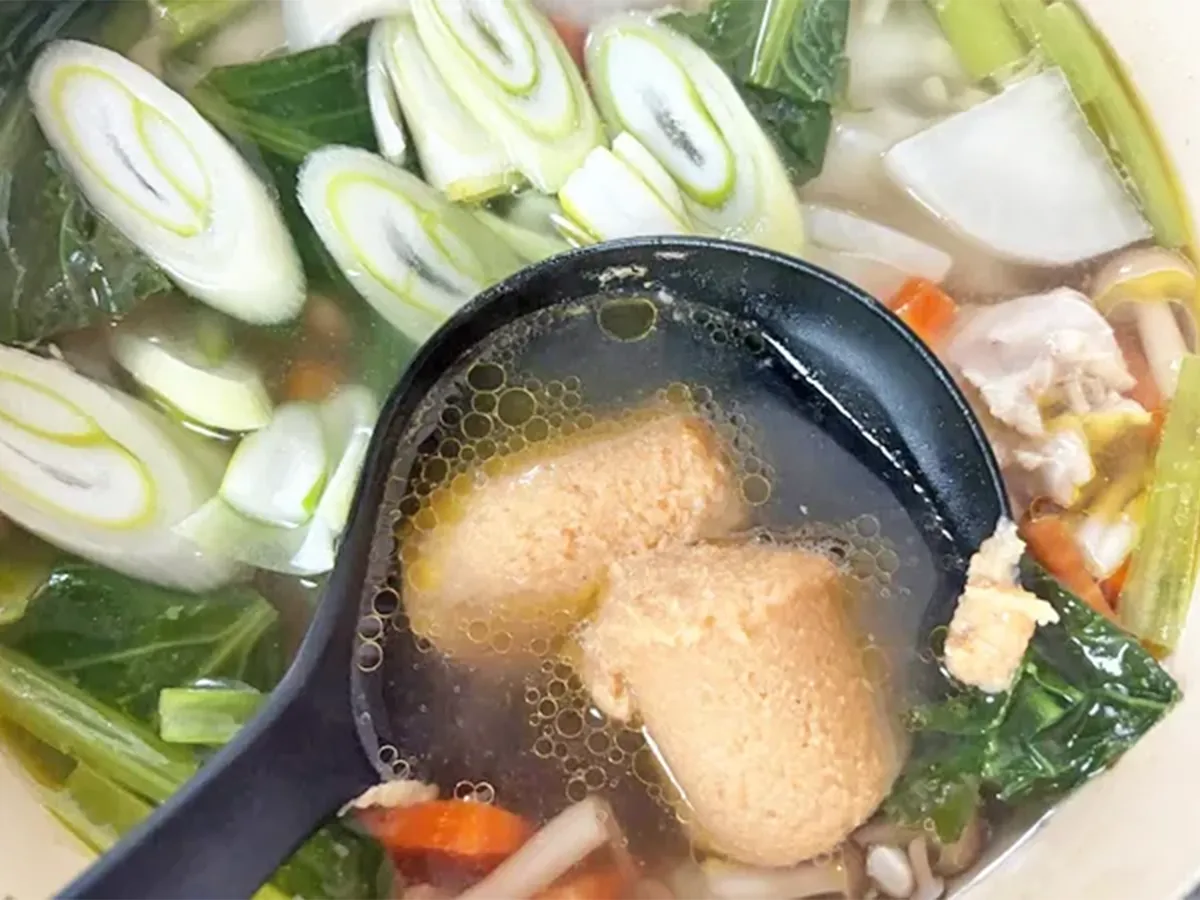 鶏汁の写真(撮影:エニママ)