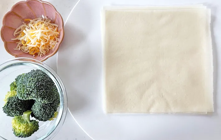 『ブロッコリー春巻き』の材料写真（撮影：エニママ）