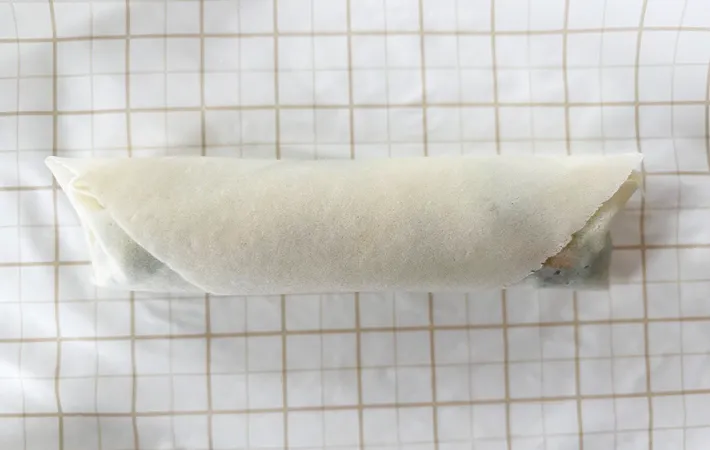 『ブロッコリー春巻き』を作る写真（撮影：エニママ）