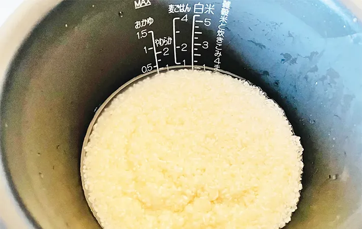 米の写真（撮影：エニママ）