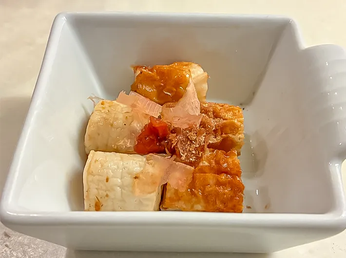 ちくわの梅おかか和えの写真（撮影：エニママ）