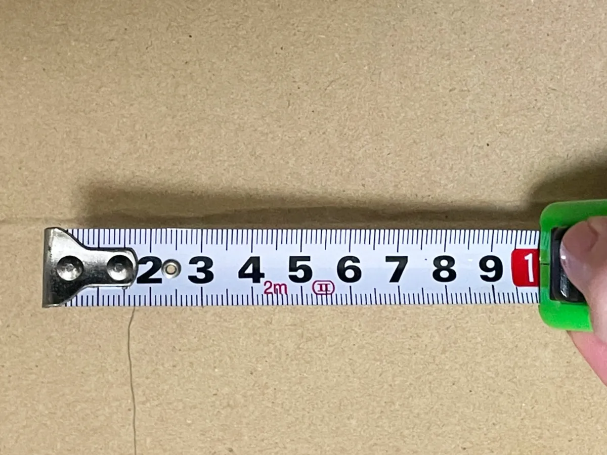 メジャーの写真（撮影：grapeライフハック編集部）