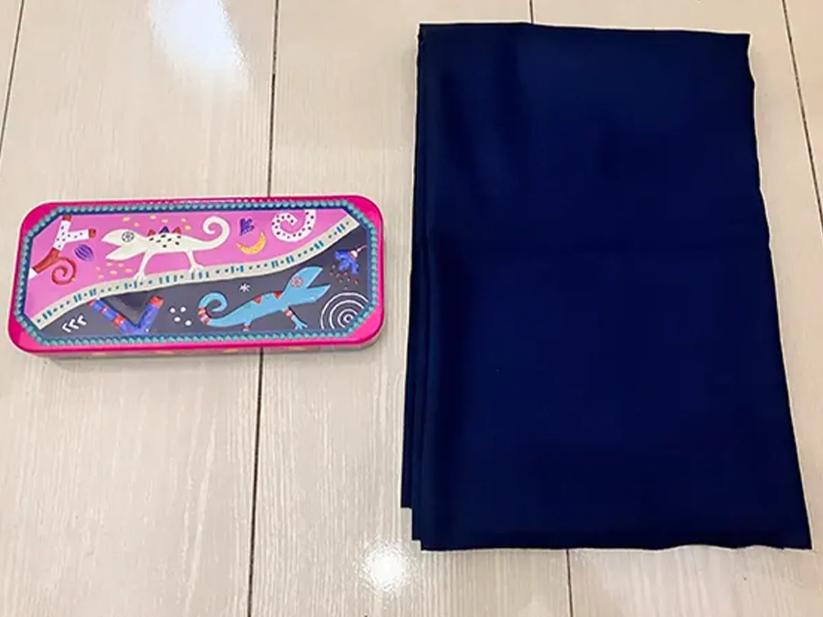 缶と布（撮影：grapeライフハック編集部）