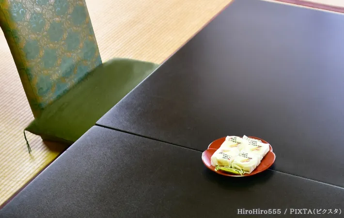 旅館の客室の写真