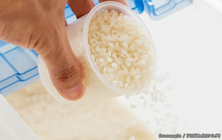 米の写真