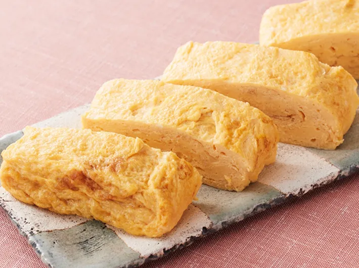 『カレー風味の卵焼き』の写真