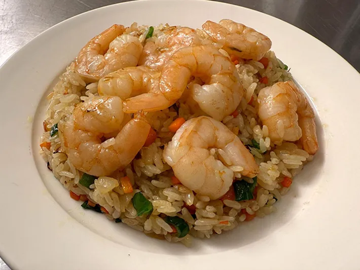 『超アップデートされたエビピラフ』の写真