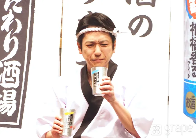 『こだわり酒場』の新CM発表会に登壇した二宮和也さん（撮影：grape芸能編集部）