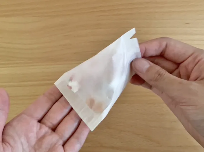 ラッピング後の写真（撮影：grapeライフハック編集部）