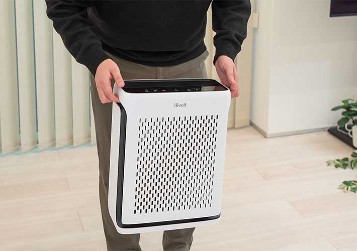 『Levoit Vital 100S 空気清浄機』の使用写真