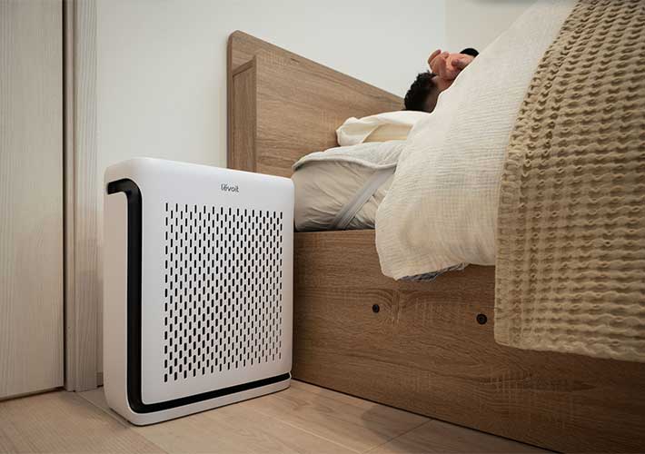 『Levoit Vital 100S 空気清浄機』の使用写真