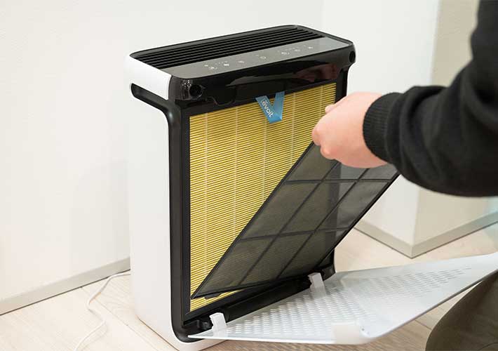 『Levoit Vital 100S 空気清浄機』の使用写真