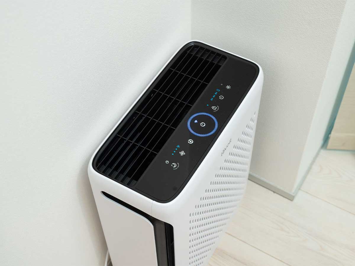 『Levoit Vital 100S 空気清浄機』の使用写真