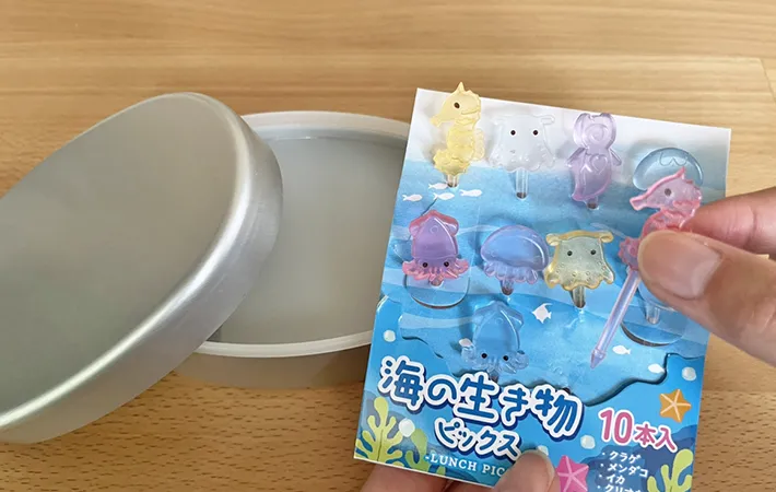 お弁当用ピックの写真（撮影：grapeライフハック編集部）