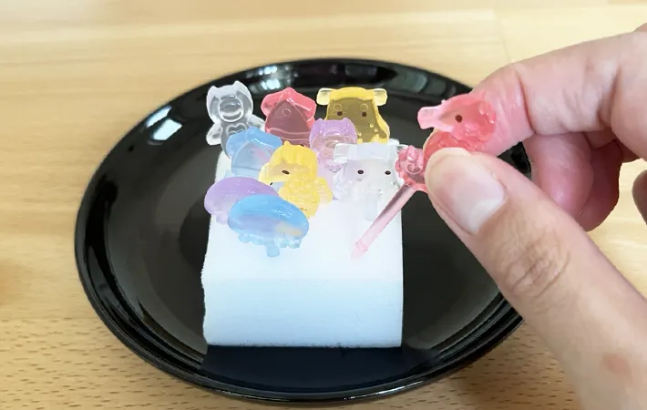 収納したお弁当用ピックの写真（撮影：grapeライフハック編集部）