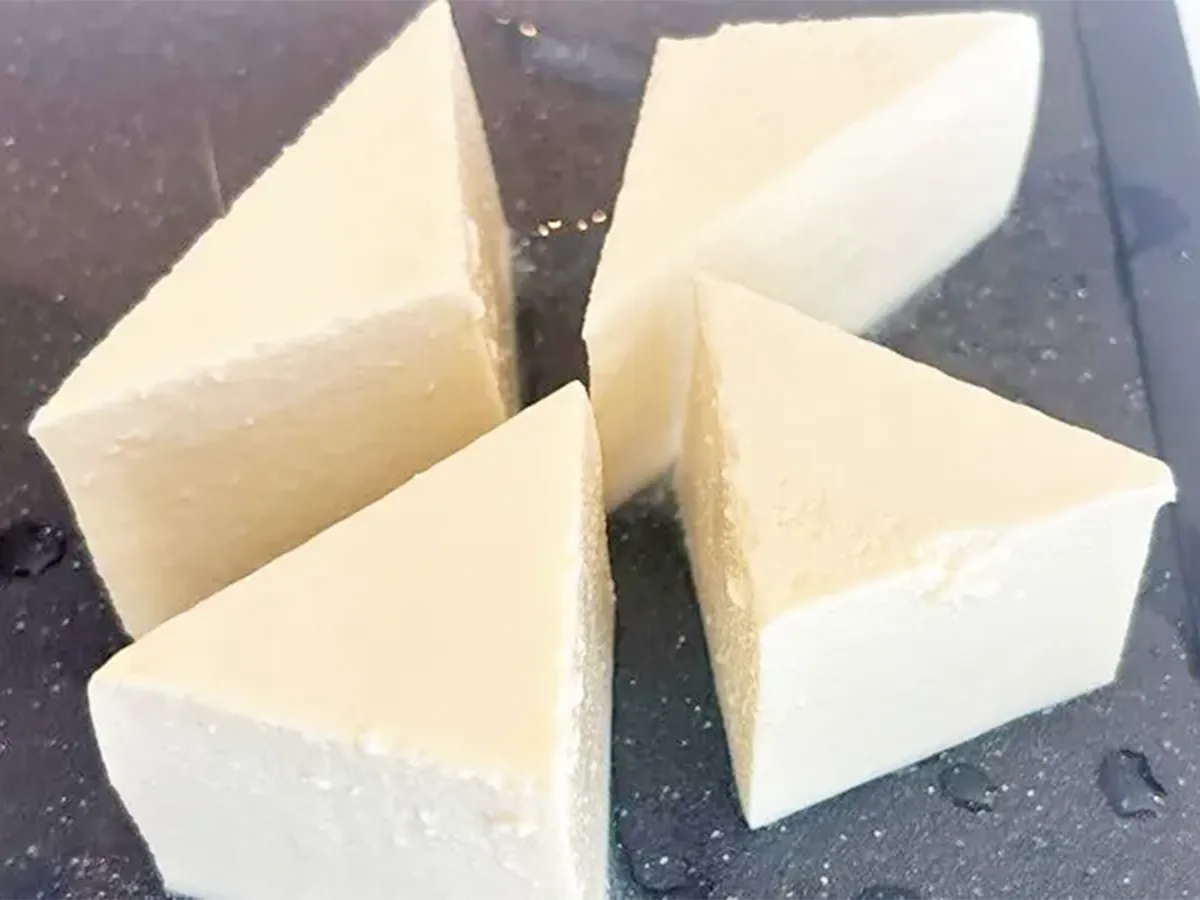 『三角に切った豆腐』の写真(撮影:キジカク)