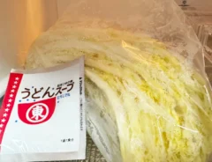 うどんスープで作る白菜の浅漬け（撮影：grapeフード編集部）